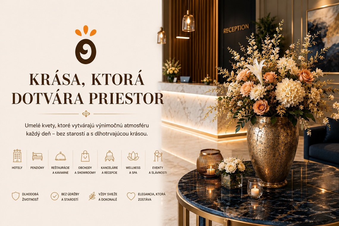 DEKORA: Krása, ktorá dotvára priestor